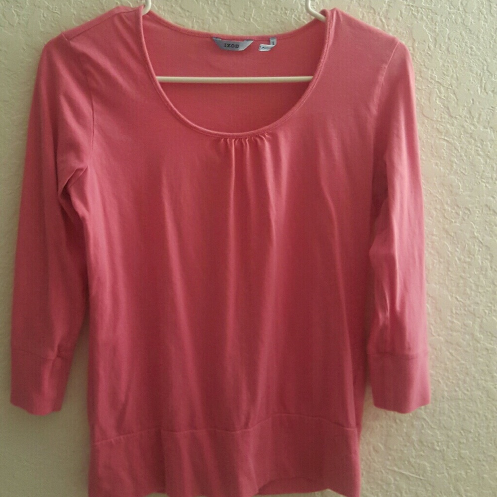 IZOD TOP 3/4 sleeve  - size Small